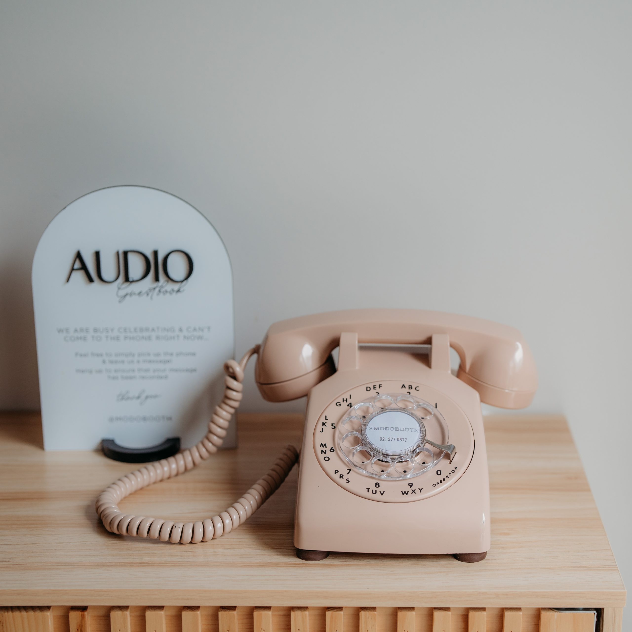 Pink Audio Guest Book NZ