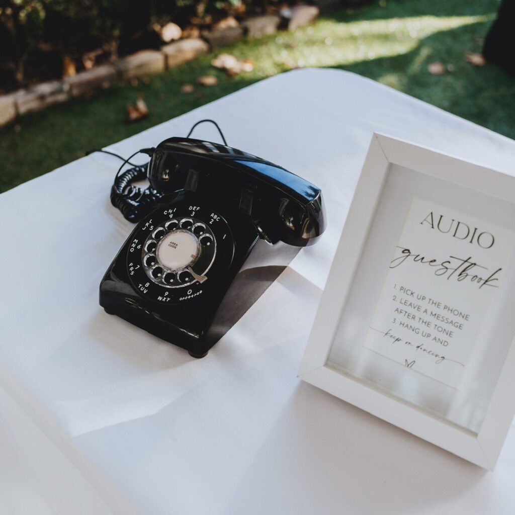 Audio Guest Book For Weddings